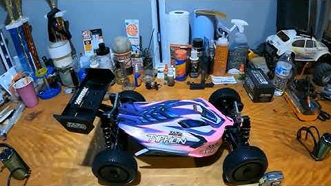 How I Turned a TLR Typhon Into a Speed Run Car! Arrma 6s New Speed Run Build! Blue Lightning