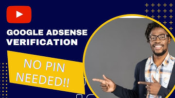 HOW TO VERIFY GOOGLE ADSENSE WITHOUT PIN 2023 /MANUAL VERIFICATION/ NO PIN NEEDED.