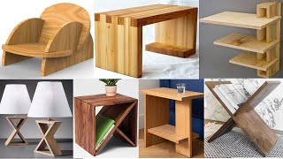 Ide furnitur kayu modern dengan teknik penyambungan yang berbeda