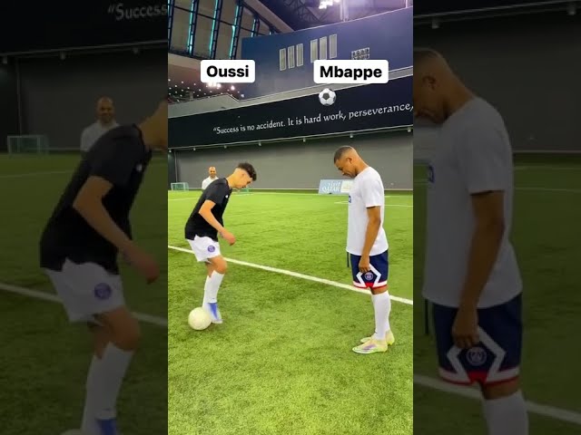 I CHALLENGED MBAPPE🇫🇷! #Shorts class=