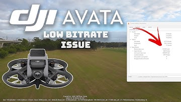 DJI Avata: Low Bitrate Issue - Dec 2022 Firmware