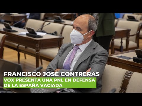 Contreras presenta la PNL de VOX en defensa de la España vaciada