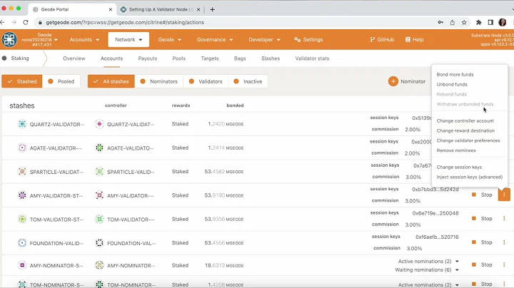 Geode - How To Chill Your Validator Temporarily Or...