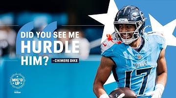 Chimere Dike Week 7 vs Patriots | Mic