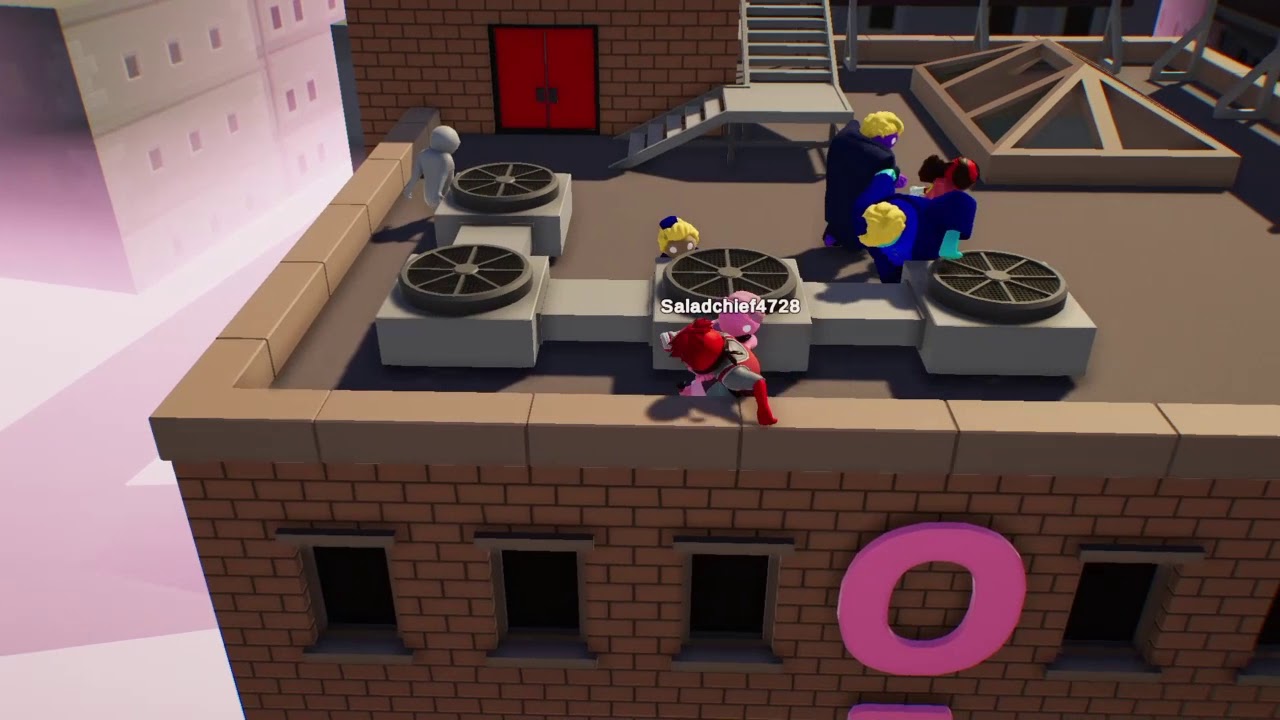 Gang beast kick heard around the WORLD! YouTube