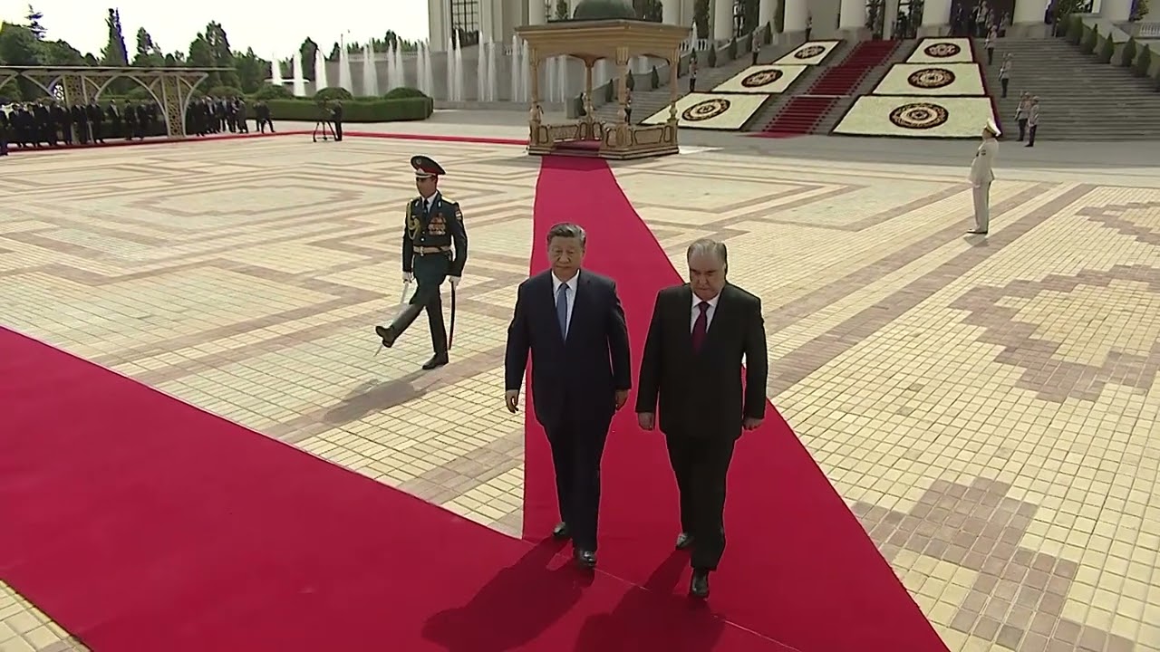 Маросими истиқболи Раиси Ҷумҳурии Мардумии Чин Си Ҷинпин дар Қасри миллат 05.07.2024