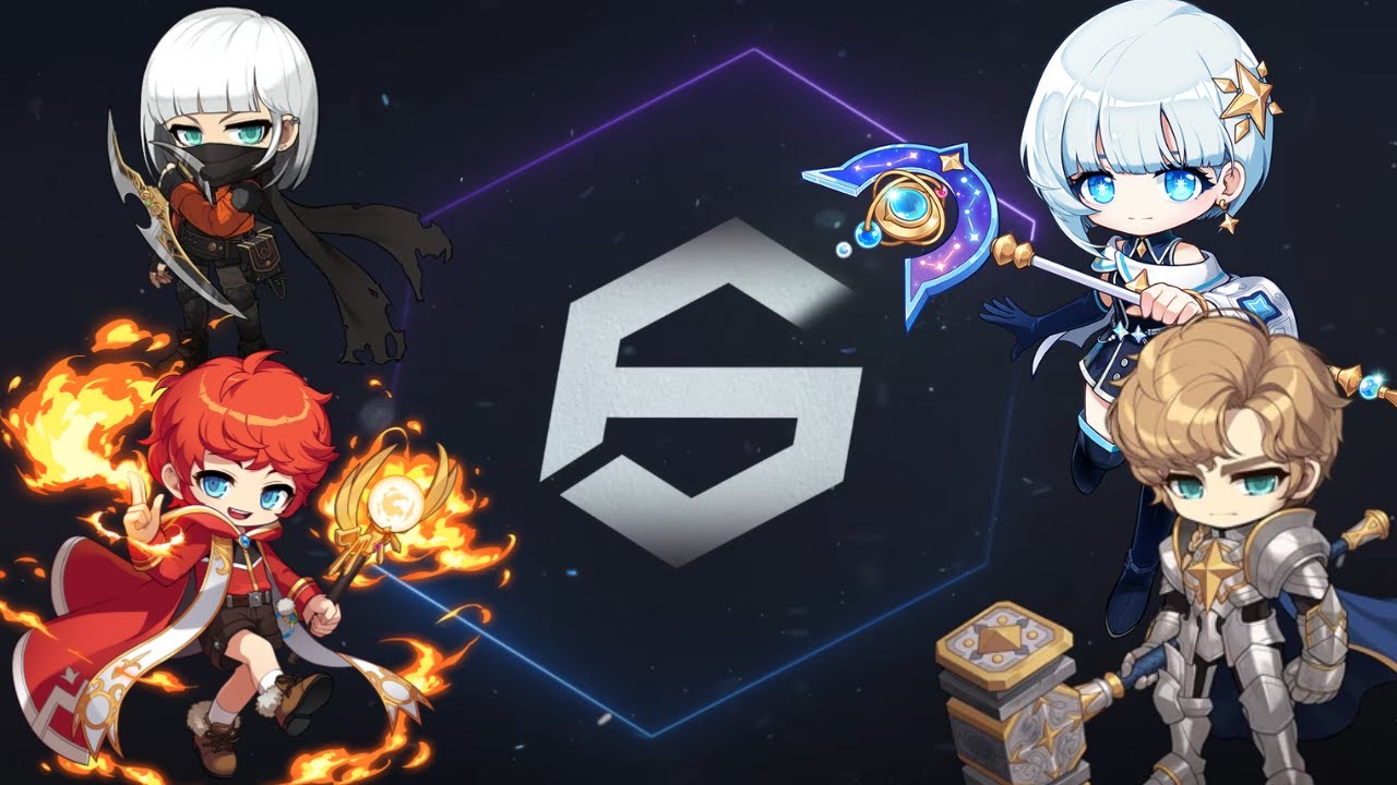 Maplestory M - มาลองกด Origin Skill กันสวยจริง 6th Job Bossing!