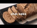 Vegan Chai Cinnamon Cake