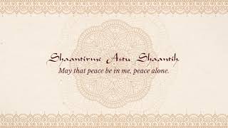 Ravi Shankar's Chants of India - 'Vedic Chanting (Two)' (Lyric Video)