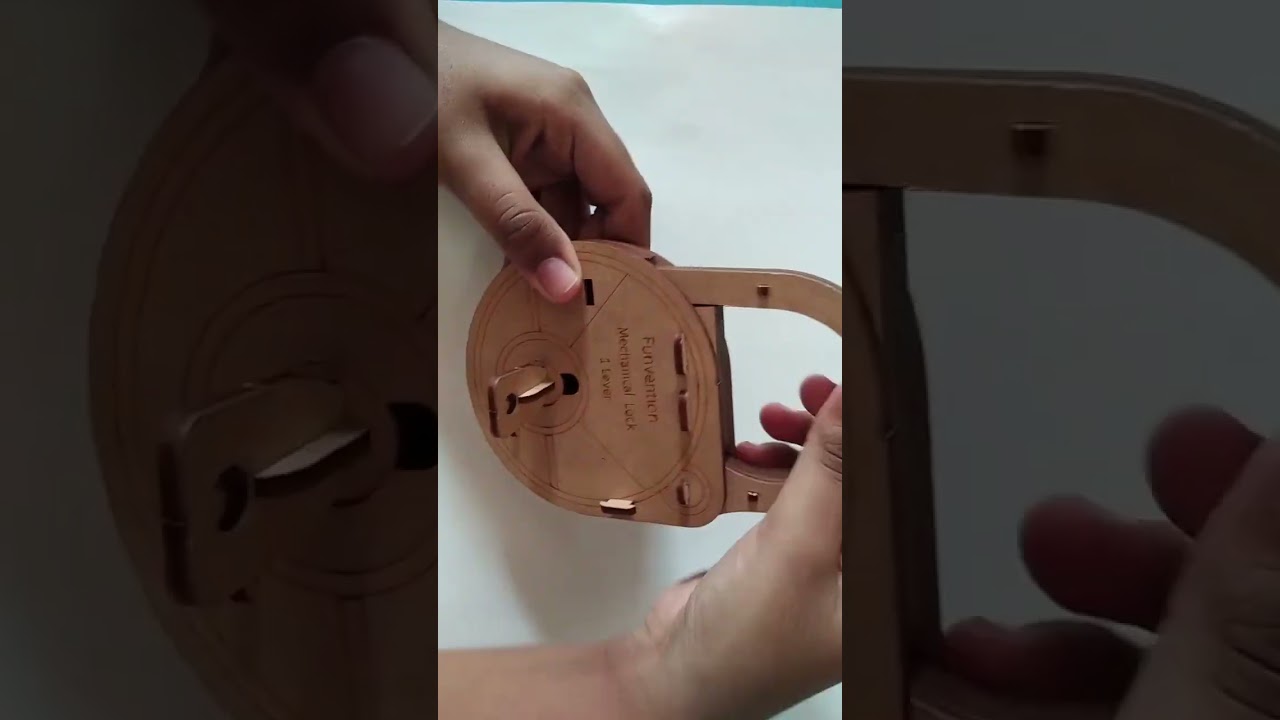 DIY Mechanical Lock – Fun & Learning! 🔐⚙️ 