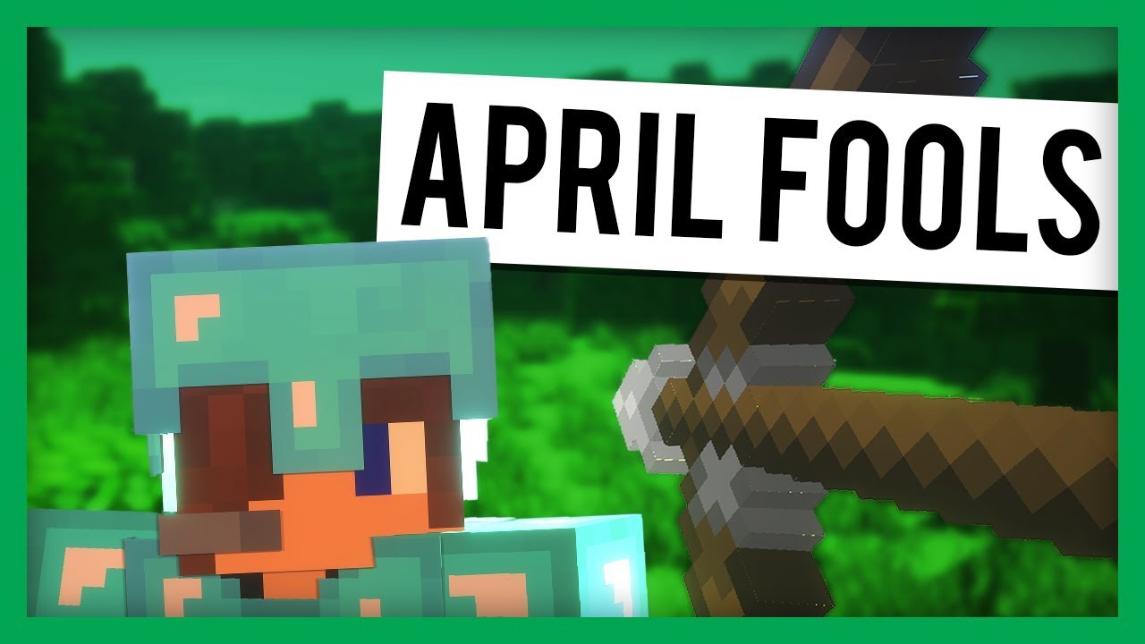 Let's Play Minecraft (Episode #001) - April Fools 2018 - YouTube