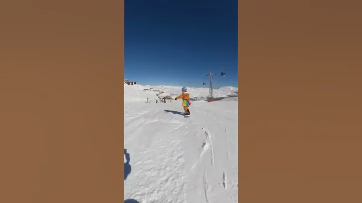 Solid edge control for a 5 year old #snowboarding ...