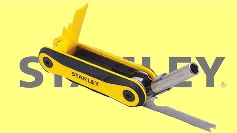 Stanley 12 in 1 Folding Screwdriver STHT80699