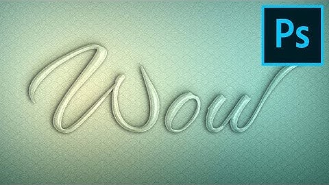 Create a Glass Text Effect in Photoshop Using Layer Styles |@RTMentor