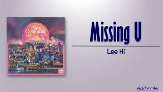 Download Lagu Lee Hi (이하이) – Missing U [Rom|Eng Lyric] MP3