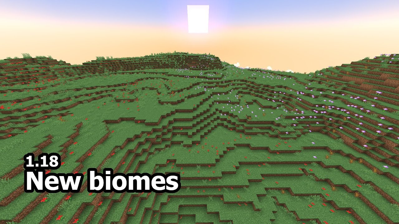 1.18 Experimental Snapshot 1 (NEW Biomes!)