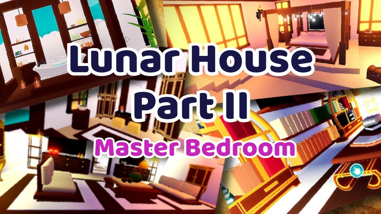 LUNAR HOUSE SPEED BUILD AND TOUR Part 2 Adopt Me Lunar Update in