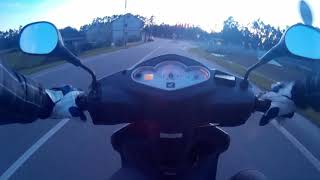 Ruta en scooter 125 -HONDA DYLAN -  BAJA DE LA ESCUSA - ARMENTEIRA-GALICIA