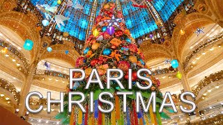 Paris During Christmas in 4K!  |  Noël à Paris