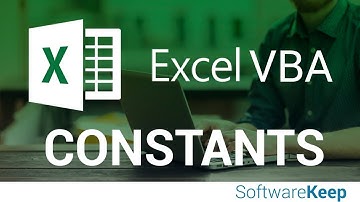 VBA Constants - VBA Excel Tutorial