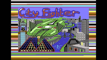 C64 Tape Loader - City Fighter (1984) - Microload