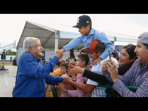 Inauguración de instalaciones de la Guardia Nacional, desde Colotlán, Jalisco