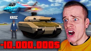 KRISZ $10 MILLIÓ-ÉRT BEVÁSÁROL! 😱💲 | GTA 5 Online #50