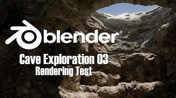Blender 3D Animated Short - Cave Exploration 03 (Rendering Test) #Blender #3D #animation