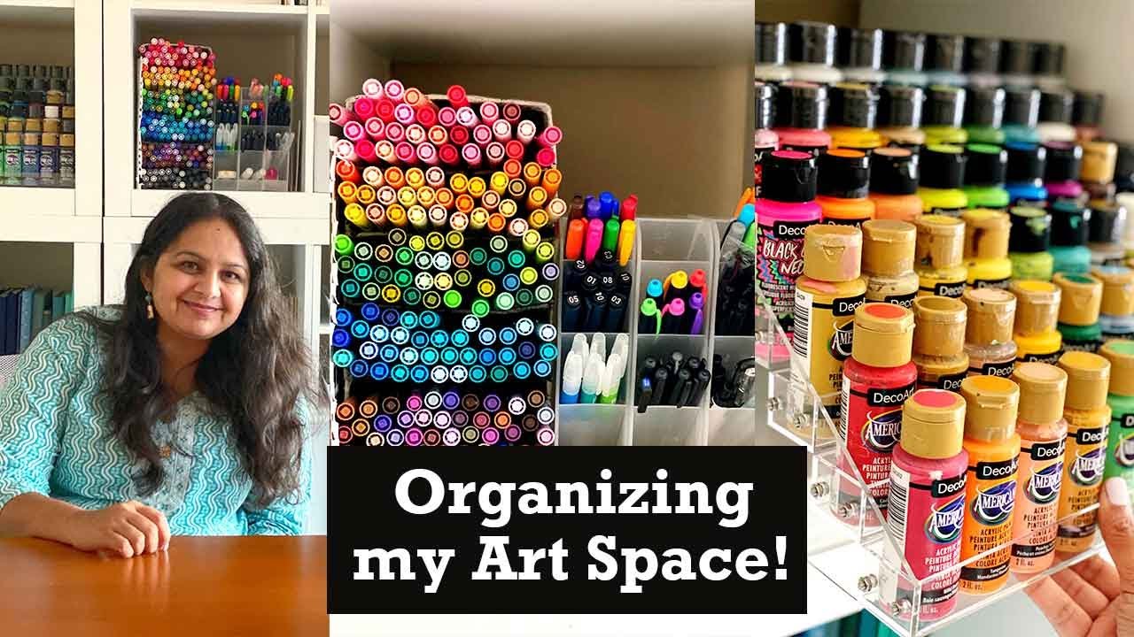 How To Store and Organize Your Art & Craft Supplies