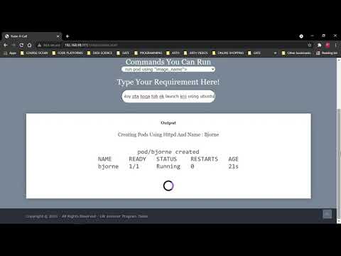 K8s GUI client | Summer Program 2021 | Under mentorship of Mr.VImal Daga Sir