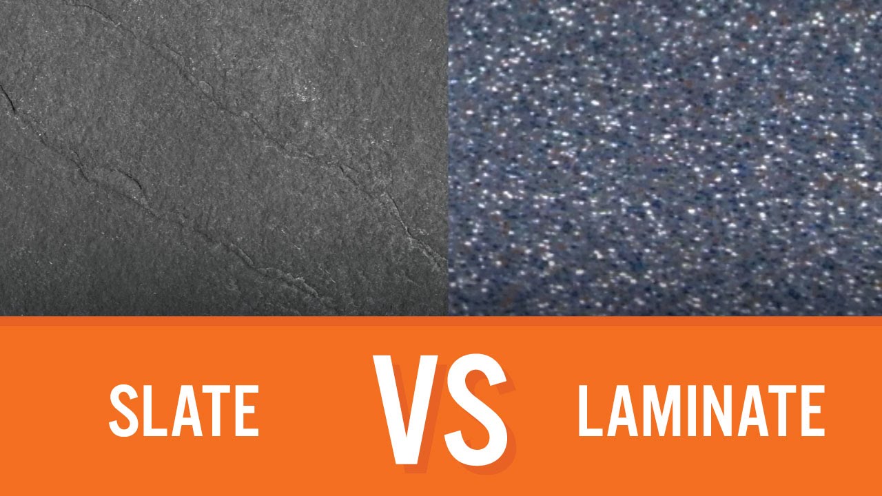 Slate Vs Laminate Countertop Comparison Youtube