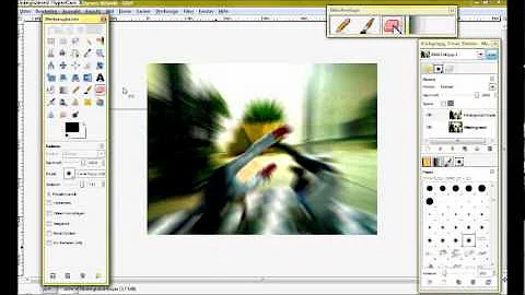 Gimp Tutorial: Zoom effekt