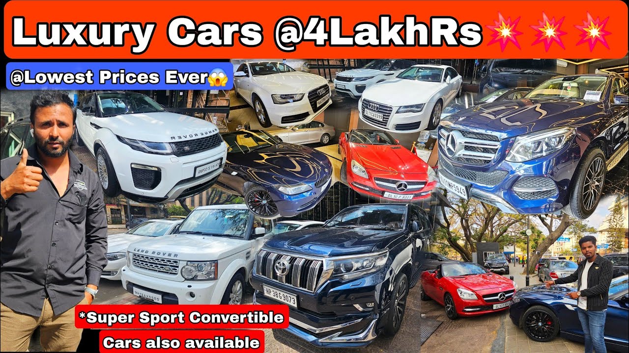 Convertible Luxury Cars at ₹4LakhRs💥💥60+ Premium Certified Cars For
