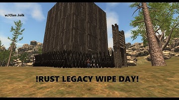 Rust Legacy another wipe day (rusted.cz)