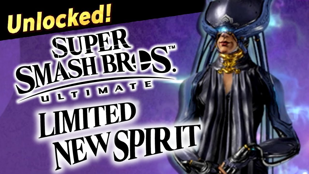 NEW LIMITED EVENT SPIRITS from Warframe: Lotus in Super Smash Bros Ultimate