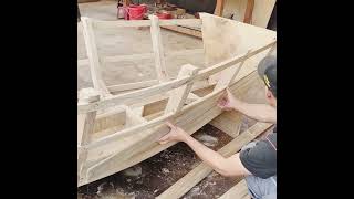 The Art of Wooden Boat Building Full Manufacturing Process