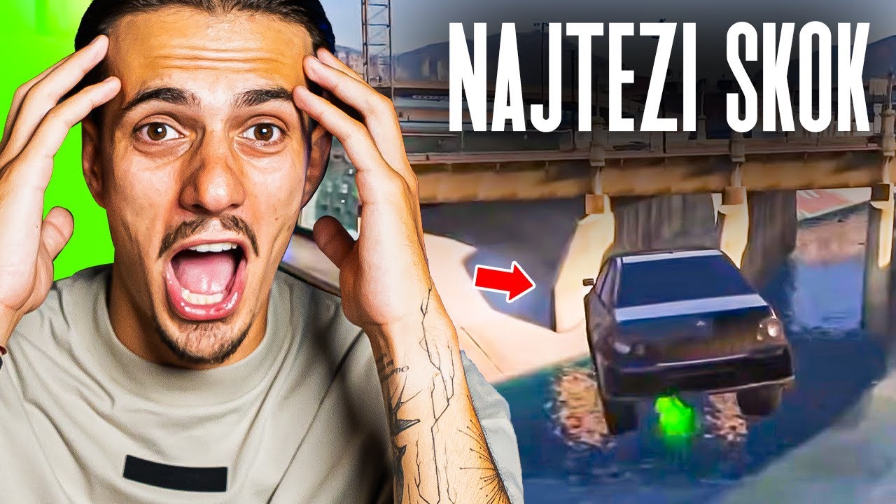 Napravio Sam NAJTEŽI Skok i POBJEGAO za 5 Minuta! | GTA 5 ROLEPLAY