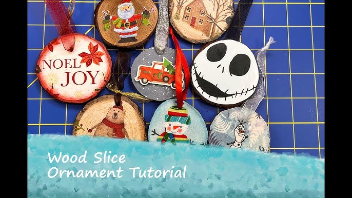 Hand Painted Wooden Christmas Ornaments -  Canada  Christmas ornament  crafts, Wood christmas ornaments, Holiday crafts christmas