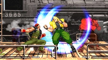 Ralf Jones VS Charlie Nash || Battle OF Elite Soldiers || Death Match || 4K || Capcom Vs SNK ||