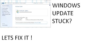 Stuck at checking for updates Windows Update Fix