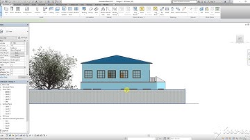 Modern House Design 5 Part 8 in Revit