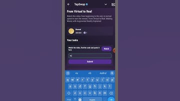 From Virtual to Real | TapSwap Code | From Virtual to Real: Making Money with Augmented Reality |