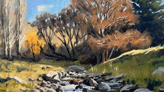 How to Paint Winter Trees & Winter Colours