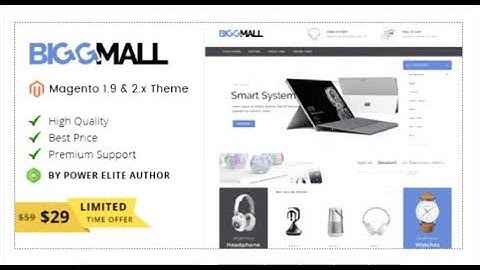 BiggMall - Responsive Magento 1 & 2 Theme | Themeforest Templates
