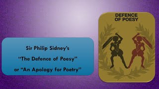Sir Philip Sidneys The Defence of Poesy or An Apology for Poetry شرح المقال النقدي