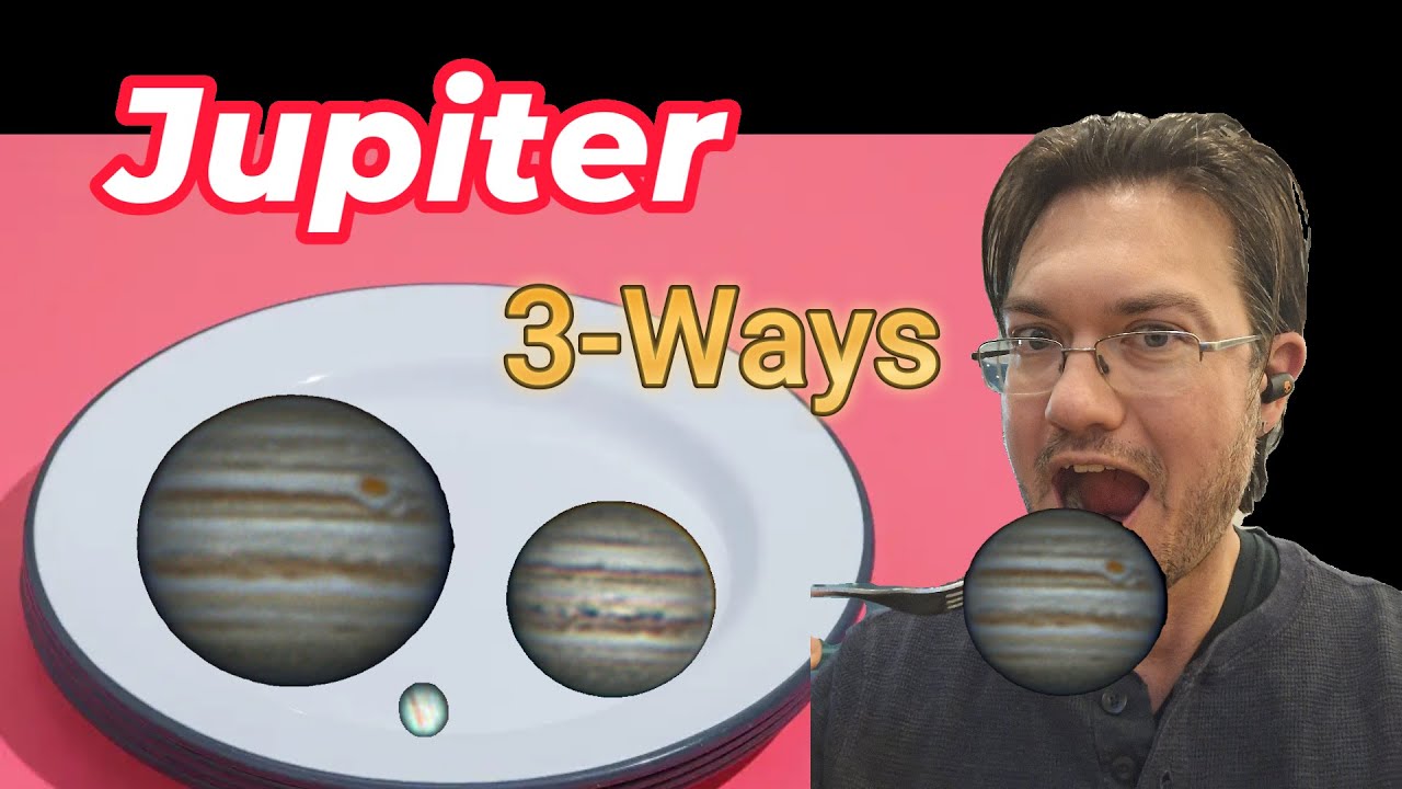 Jupiter 3 Ways!  Even more tools in Planetary Stacking to process your images!!!