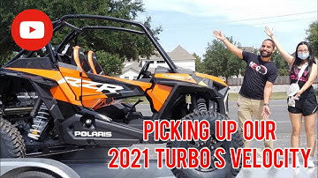 2021 Polaris RZR Turbo S Velocity Walk Around | Riding Water Trails | Review