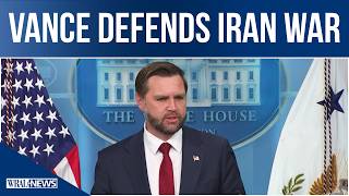 Vice President Vance defends Iran War
