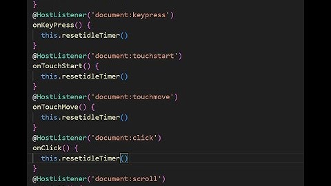 How to Reset Environments Time in Angular