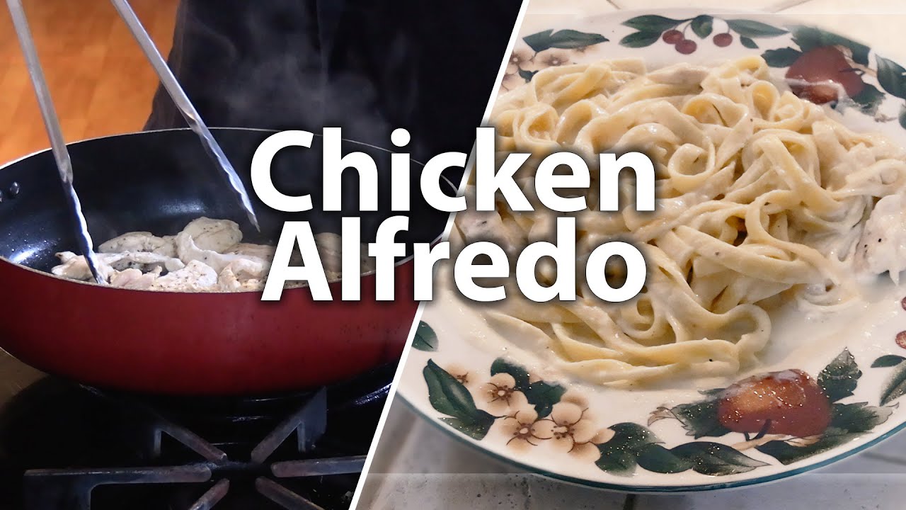 How To Make Chicken Alfredo! YouTube